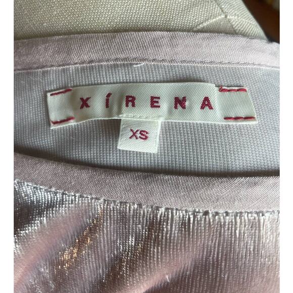 Xirena Bijoux Top in Pink Sparkle Velvet Size XS X-Small - Picture 5 of 8